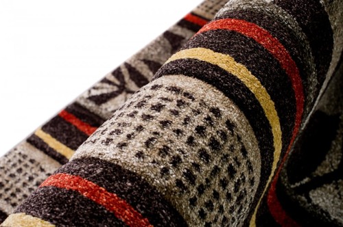 Dywan H093D DARK BROWN SUMATRA carving _dywanywitek_pl_7