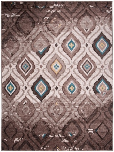 Dywan H109A DARK BEIGE SUMATRA carving