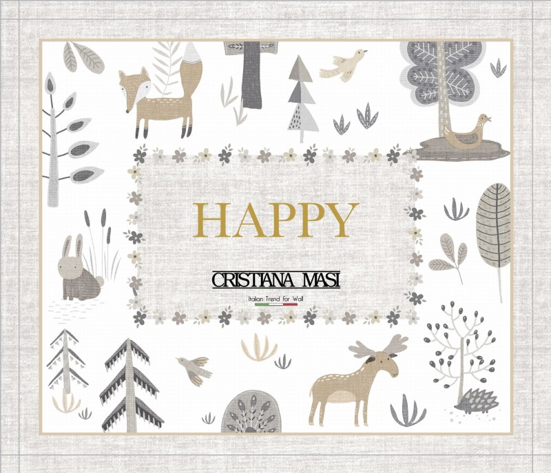 Tapeta Cristiana Masi Happy 14806 - okładka katalogu z kolekcją Happy