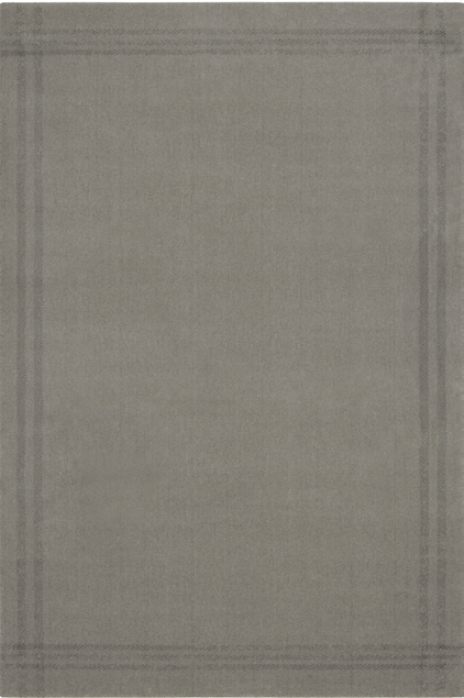 Dywan Agnella Calisia M GRID RIM SZARY wełniany _dywanywitek_pl_