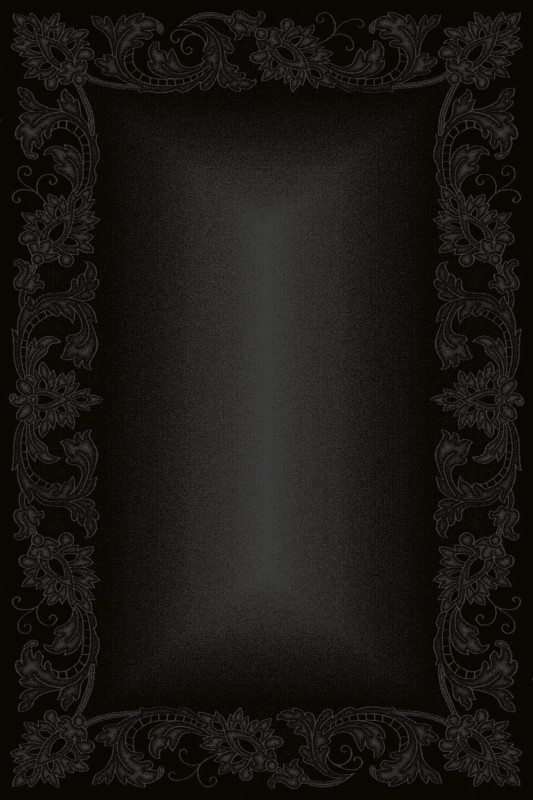Dywan wełniany Agnella Opal Marie czarny (binding)