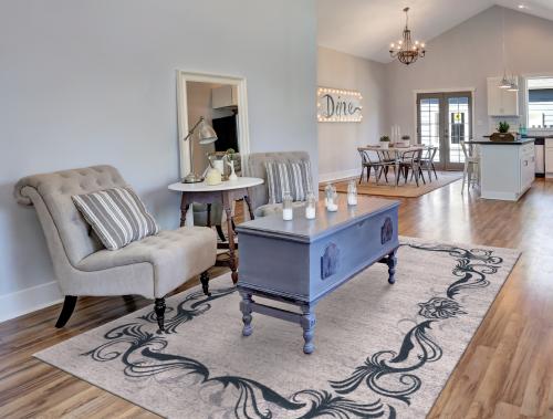 Dywan wełniany Agnella Opal Ofelo beżowy do salonu