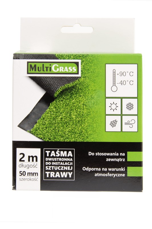 Taśma dwustronna MULTIGRASS do montażu sztucznej trawy  - zdjęcie opakowania