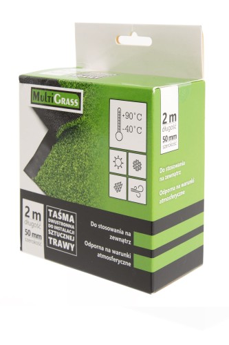 Taśma dwustronna MULTIGRASS do montażu sztucznej trawy  - zdjęcie opakowania 2