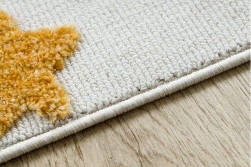 Dywan dla dzieci YOYO GD75 Gwiazdki Koła biało-pomarańczowy _dywanywitek_pl_8