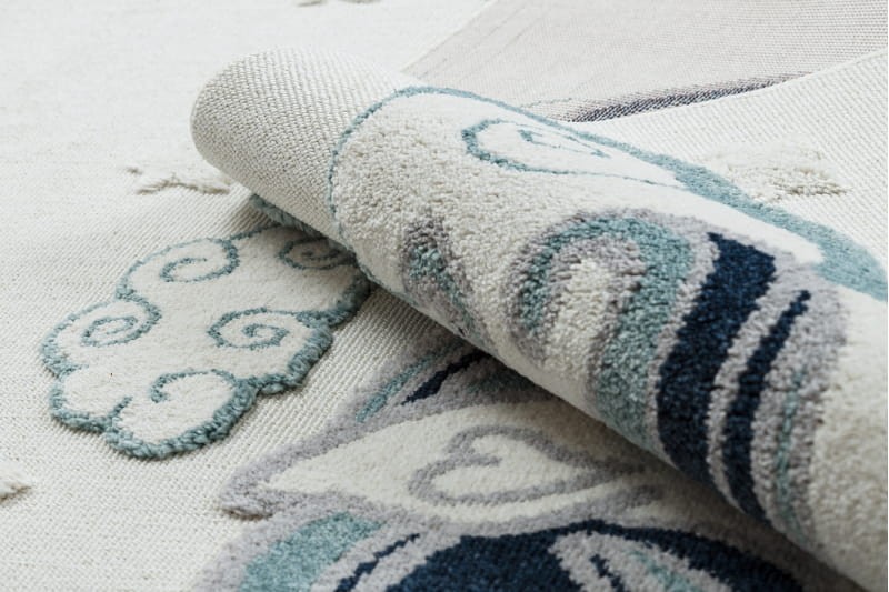 Dywan dla dzieci YOYO GD49 Jednorożec biało-szary _dywanywitek_pl_8