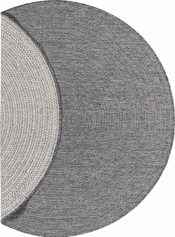 Dywan Lana 205607 10010 silver koło dwustronny _dywanywitek_pl_