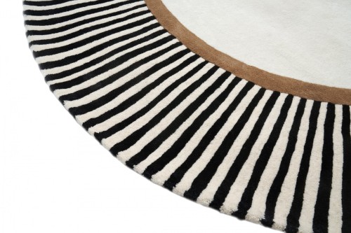 Dywan Carpet Decor Handmade Amber Beige owal _dywanywitek_pl_4