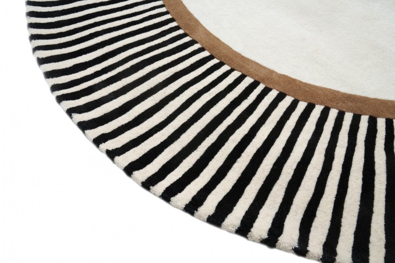 Dywan Carpet Decor Handmade Amber Beige owal _dywanywitek_pl_4