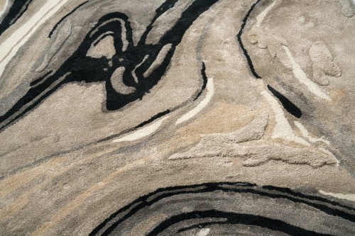 Dywan nowoczesny Carpet Decor Handmade Blur black - runo