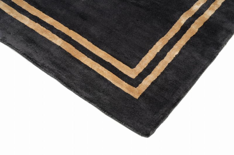 Dywan Carpet Decor Handmade Imperial czarny - róg