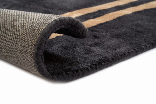 Dywan wiskozowy Carpet Decor Handmade Imperial czarny - spód