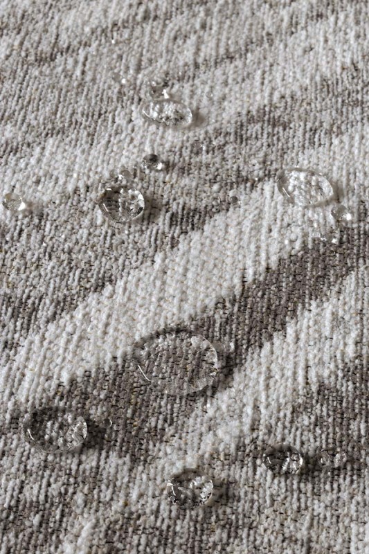 Dywan nowoczesny w liście Carpet Decor Magic Home Java szaro-kremowy - latwoczyszczący