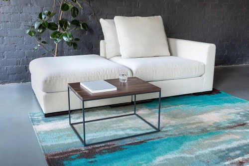 Dywan Carpet Decor Magic Home Laguna aqua w salonie