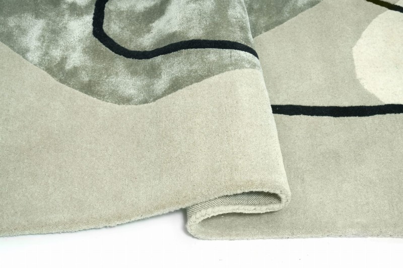 Dywan nowoczesny Carpet Decor Handmade Leia beżowy - bok