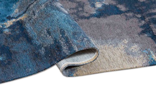 Dywan Carpet Decor Magic Home abstrakcja Marmara palette beżowo-niebieski - spód