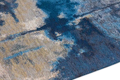 Dywan Carpet Decor Magic Home abstrakcja Marmara palette beżowo-niebieski - brzeg