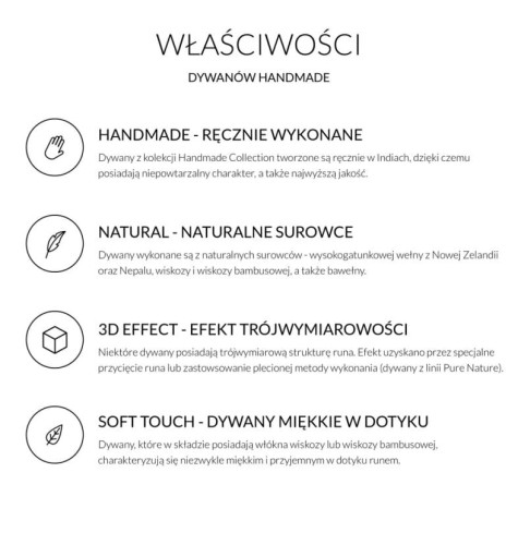 dywany CD Handmade_właściwości