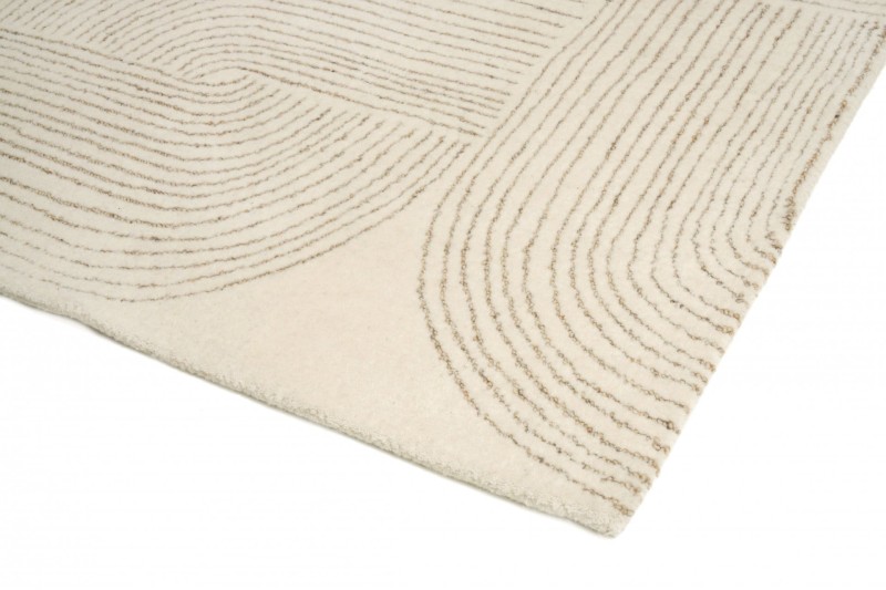 Dywan wełniany Carpet Decor Handmade Collection Ornate beżowy - róg