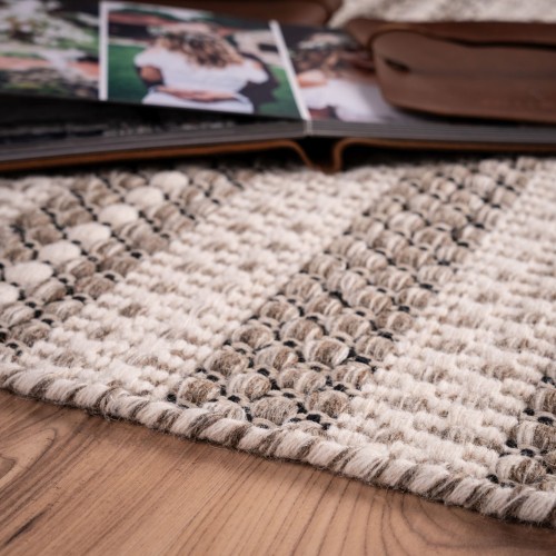 Bok dywanu wełnianego Obsession Jaipur JAI335 taupe