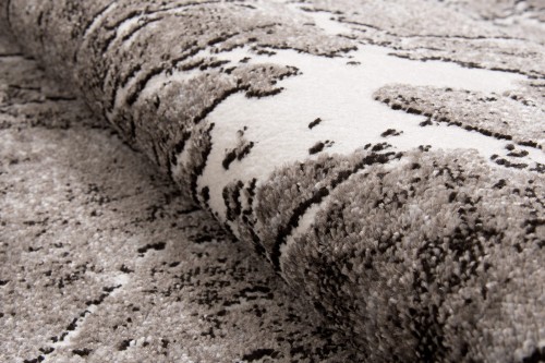 Dywan nowoczesny Perlage 8053-644 szary - runo 3d