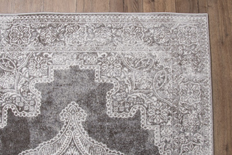 Dywan tradycyjny Perlage 8099-644 szary - róg