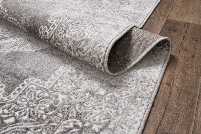 Dywan tradycyjny Perlage 8099-644 szary - brzeg