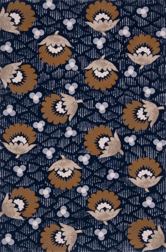 Dywan wełniany Agnella Tempo Chintz Aegean V&A (binding) 