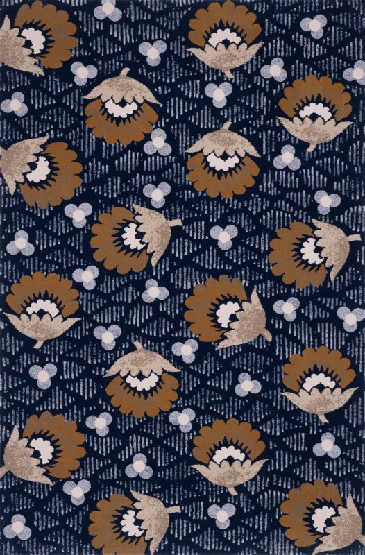 Dywan wełniany Agnella Tempo Chintz aegean V&A