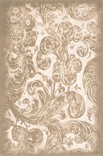 Dywan wełniany Agnella Tempo Natural Damask beż