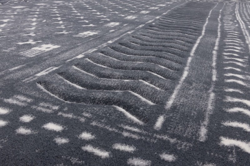 Dywan wełniany Agnella Opal Masi grafit -runo