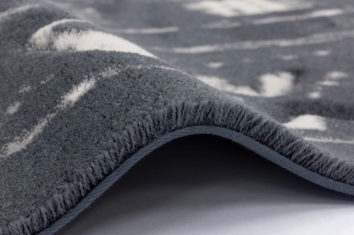 Dywan wełniany Agnella Opal Masi grafit - brzeg
