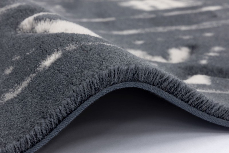 Dywan wełniany Agnella Opal Masi grafit - brzeg
