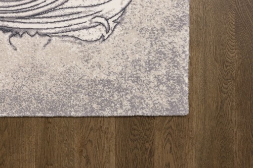 Dywan nowoczesny Agnella Regius Mawson biały - róg