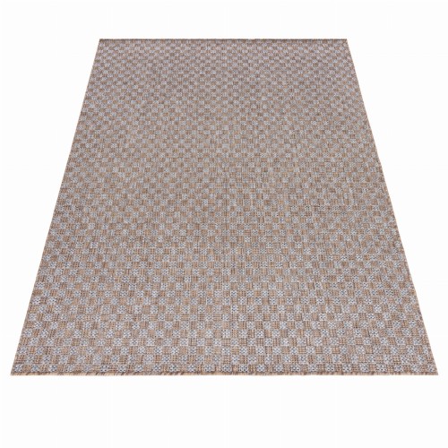 Rzut ukośny szarego dywanu zewnętrznego Veranda KM26A