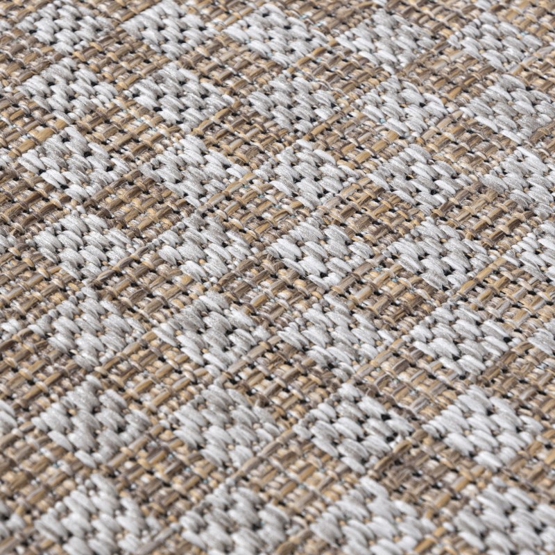 Runo szarego dywanu zewnętrznego Veranda KM26A