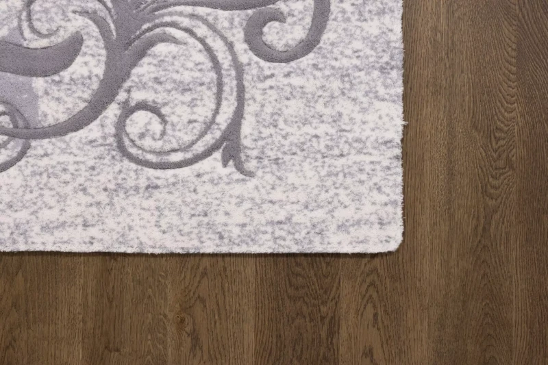 Róg dywanu wełnianego Agnella Opal Ofelo szary (binding)