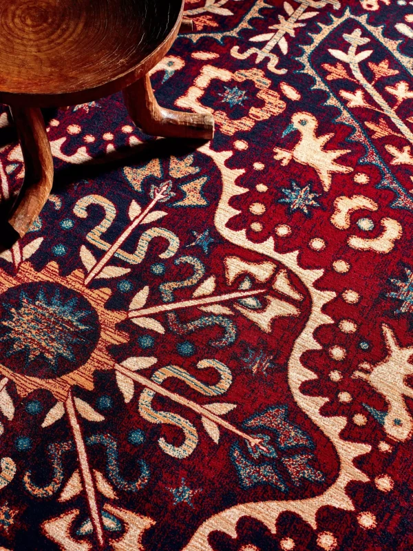 Dywan Agnella Regius Marash bordo - runo