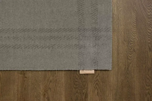 Dywan polski Agnella House Loves GRID RIM SZARY wełniany _dywanywitek_pl_3