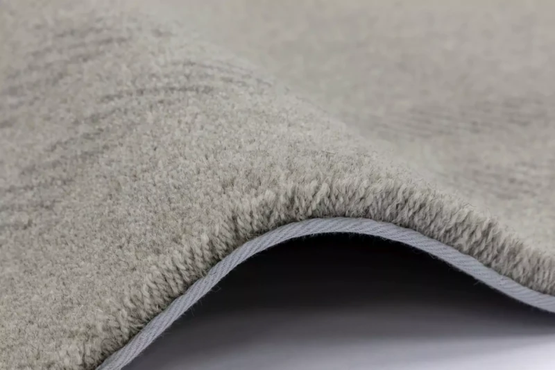 Dywan Agnella Calisia M GRID RIM SZARY wełniany _dywanywitek_pl_4