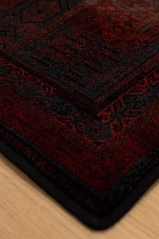 Dywan wełniany Dywilan Superior Nakbar Premium rubin - róg