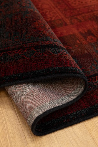 Dywan wełniany Dywilan Superior Nakbar Premium rubin - spód