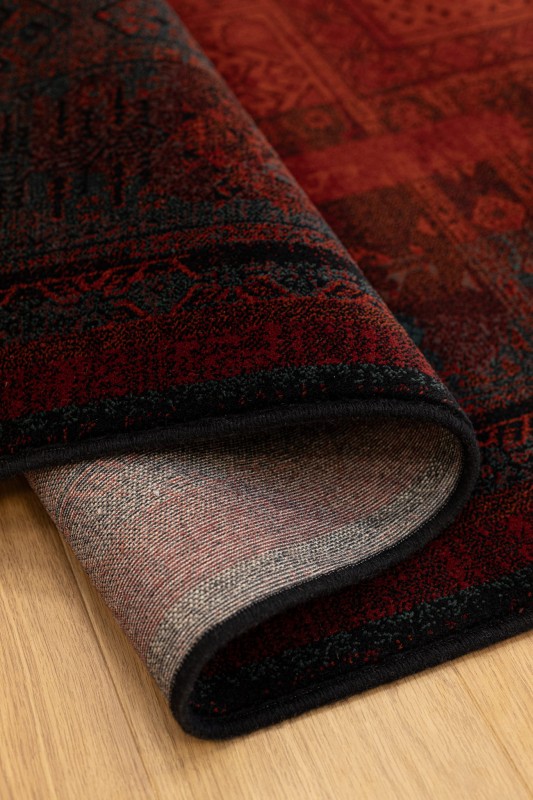 Dywan wełniany Dywilan Superior Nakbar Premium rubin - spód