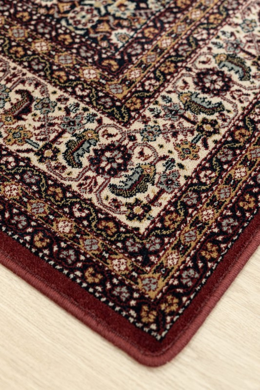 Dywan wełniany Dywilan Polonia Wawelski burgund - róg