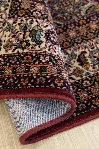 Dywan wełniany Dywilan Polonia Wawelski burgund - spód