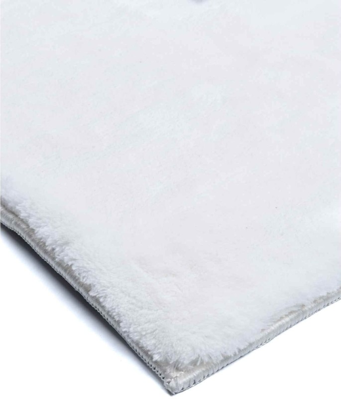 Dywan pluszowy Maximo Ramka szaro-ivory - róg