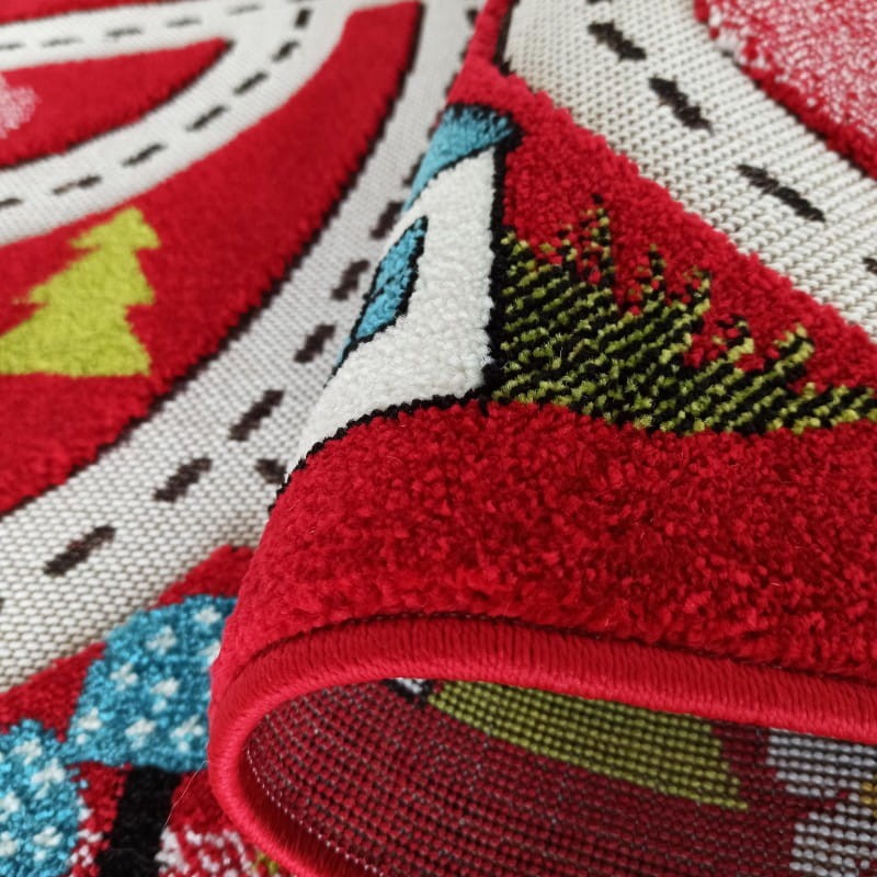 DYWAN DLA DZIECI 3D COLOR KIDS 02 RED _dywanywitek_pl_6