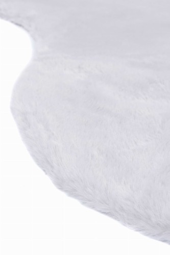 Pluszowe runo dywanu Rabbit Fur grey