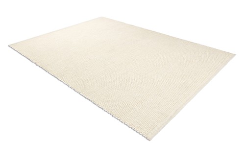 Dywan wełniany Nepal 2100 natural krem - rzut z boku