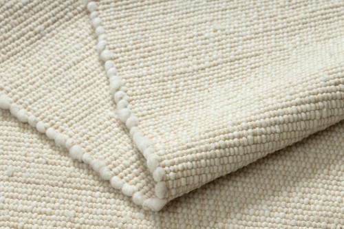 Dywan wełniany Nepal 2100 natural krem - bok